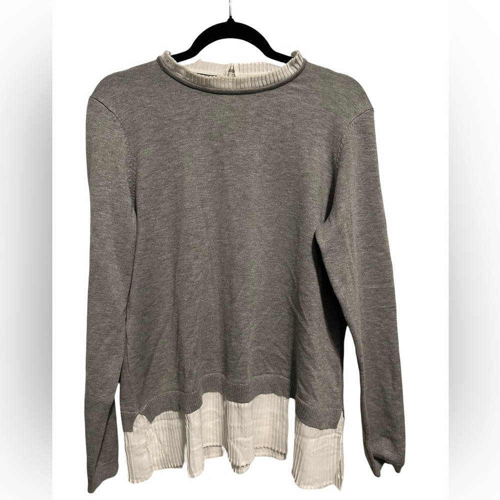 Adrianna Pappel Twofer Sweater (L)